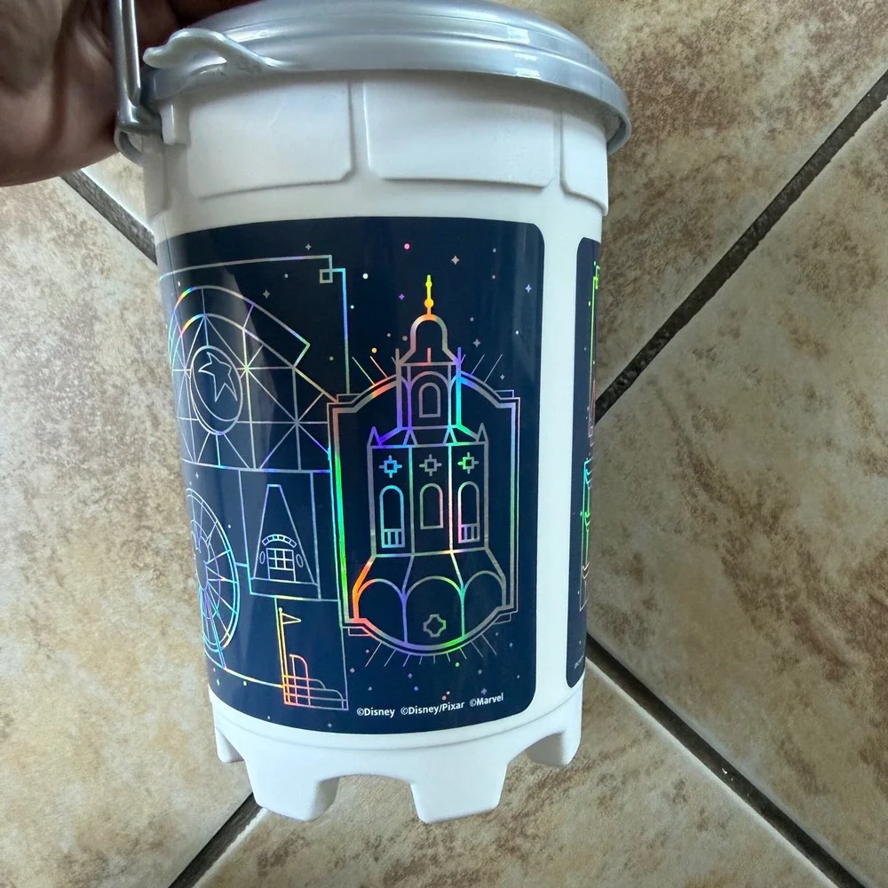 Disney 2026 Magic Key Holder DCA 25th Anniversary Popcorn Bucket